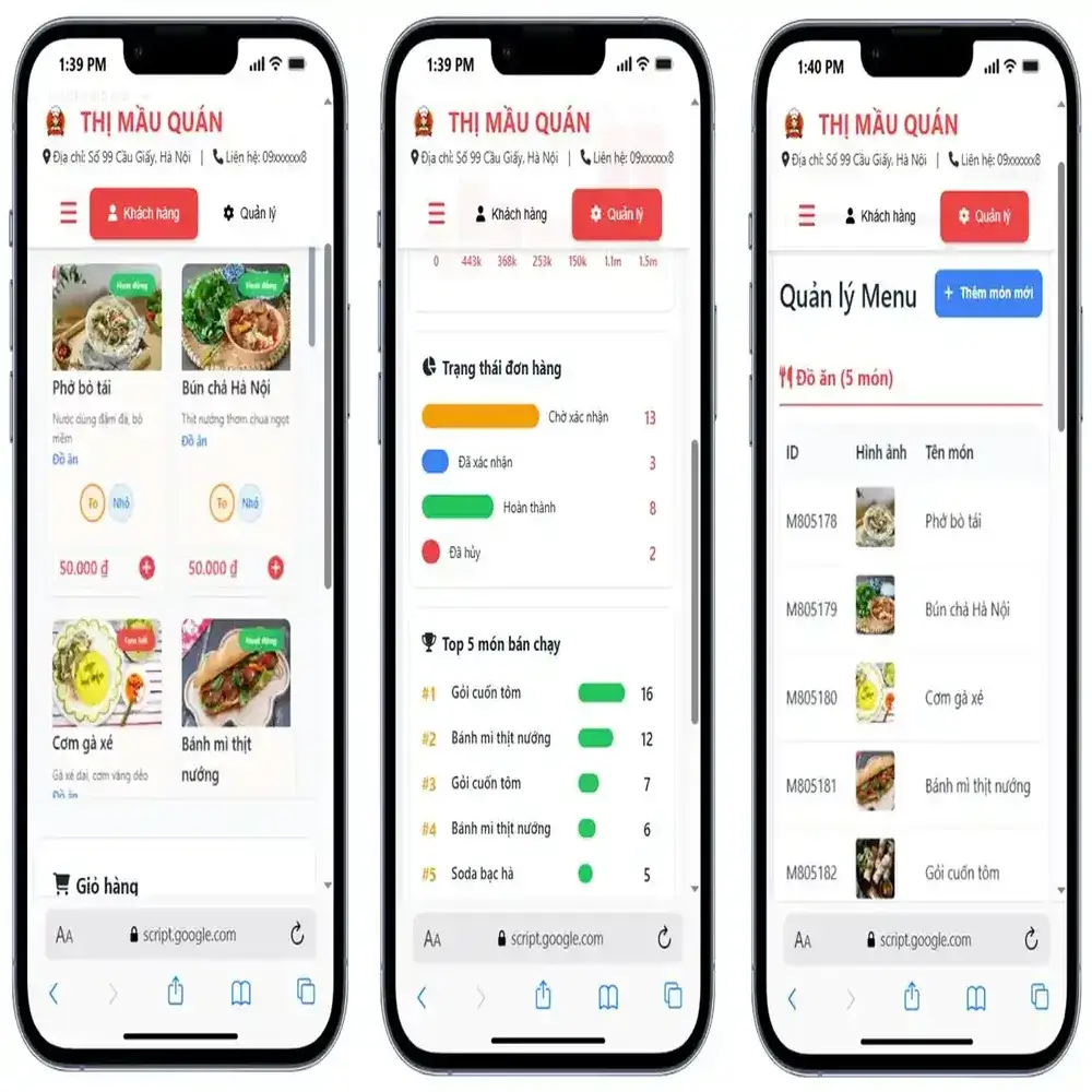 Quản lý bán hàng cho Nhà hàng, Quán ăn, Quán Cafe (v2.0) - Ảnh 9