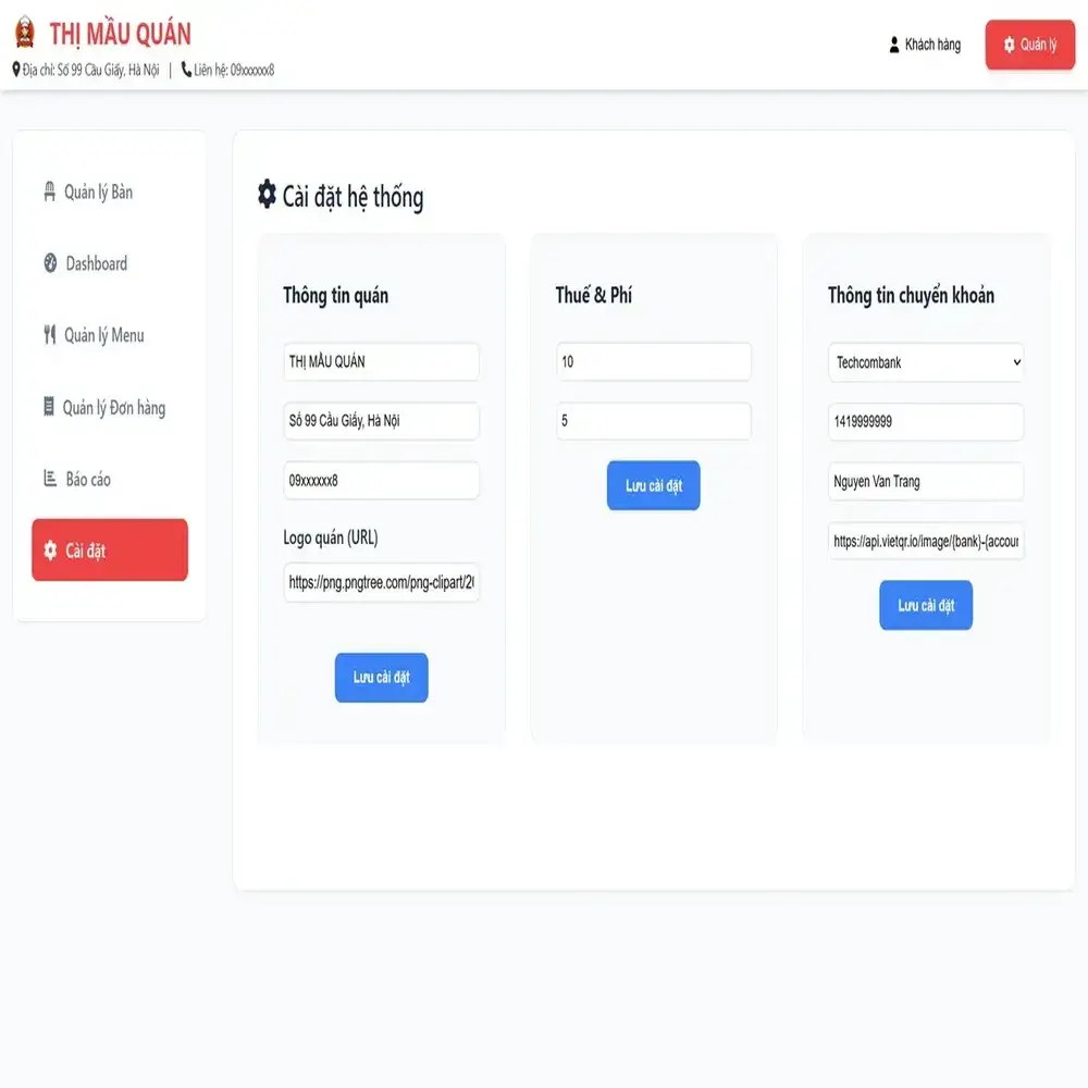 Quản lý bán hàng cho Nhà hàng, Quán ăn, Quán Cafe (v2.0) - Ảnh 3